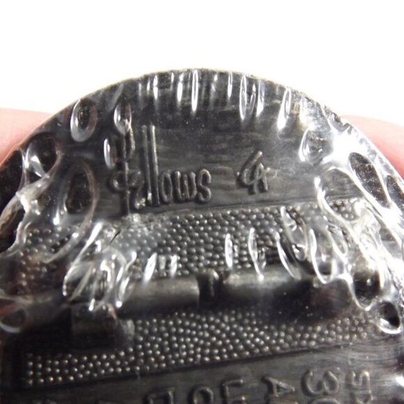 NOS 1988 Hesston National Finals Rodeo Commemorative Mini Child's Belt Buckle - Picture 2 of 9